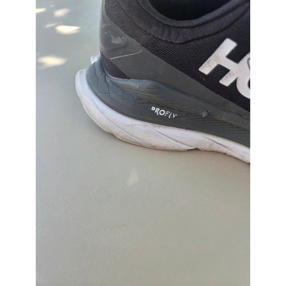 Hoka Mach 4 Black Dark Shadow Running Shoes Womens 9B Low Top Athletic Sneakers - Picture 3 of 8